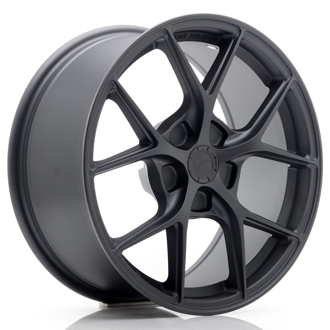 JR Wheels SL01 17x8 ET40 5x112 Matt Gun Metal