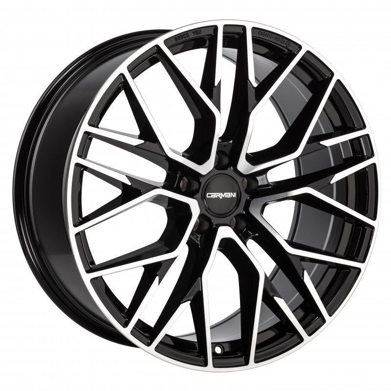 Carmani 20 Ludwig 18, 8, 5, 120, 35, 72.6, black polish,