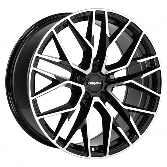 Carmani 20 Ludwig 17, 7.5, 5, 108, 45, 63.4, black polish,