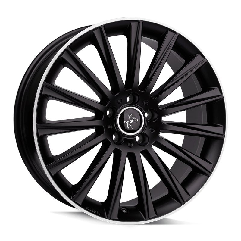 Keskin Tuning KT18 17, 7, 5, 112, 38, 66.6, MATT BLACK LIP POLISH,