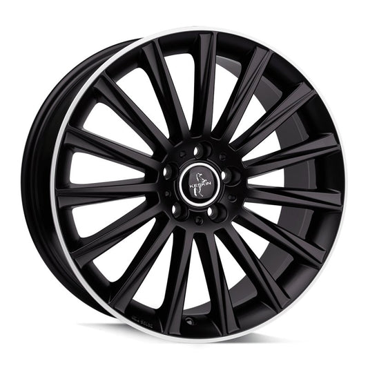 Keskin Tuning KT18 17, 7, 5, 112, 38, 66.6, MATT BLACK LIP POLISH,