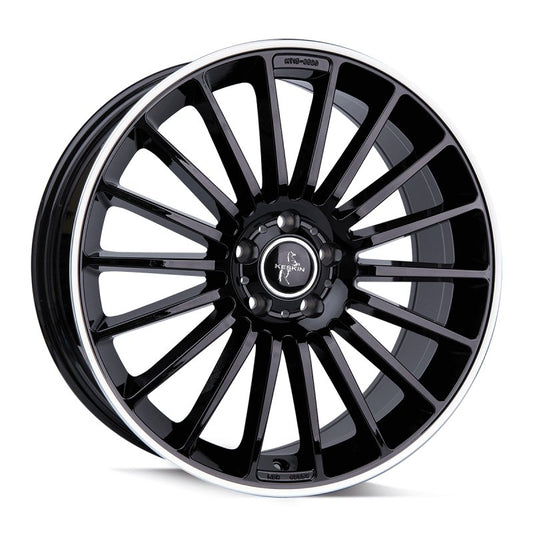 Keskin Tuning KT15 17, 7, 5, 112, 48, 66.6, black lip polish,