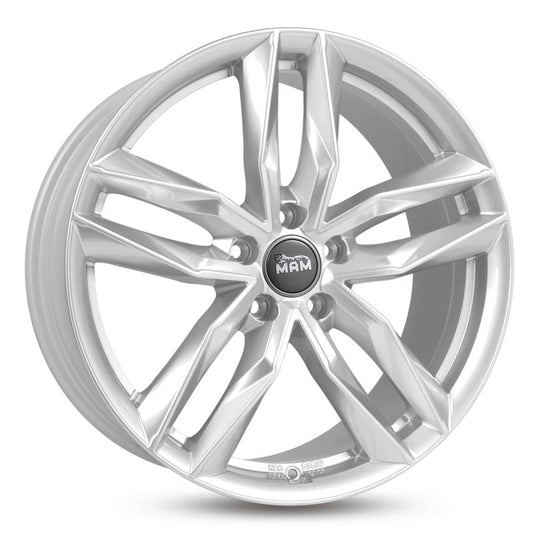 MAM Felgen RS3 18, 8, 5, 112, 30, 66.6, silver painted,