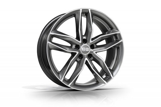 Elite Wheels MUST 19, 8.5, 5, 112, 45, 66.45, PALLADIUM POLISHED,