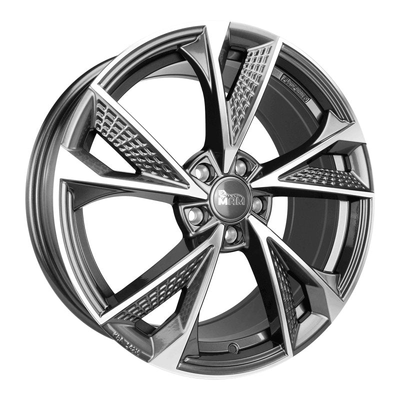 MAM Felgen RS6 18, 8, 5, 112, 30, 66.6, PALLADIUM FRONT POLISH,