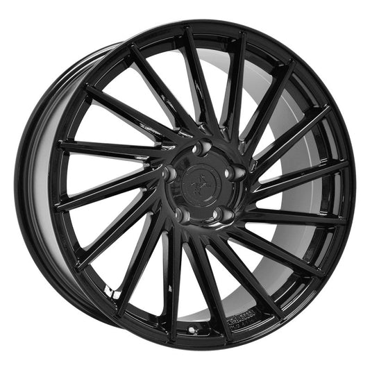 Keskin Tuning KT17 19, 8.5, 5, 112, 30, 72.6, black painted,