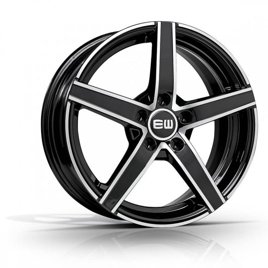 Elite Wheels JAZZY 16, 6.5, 4, 108, 20, 65.1, black polished,
