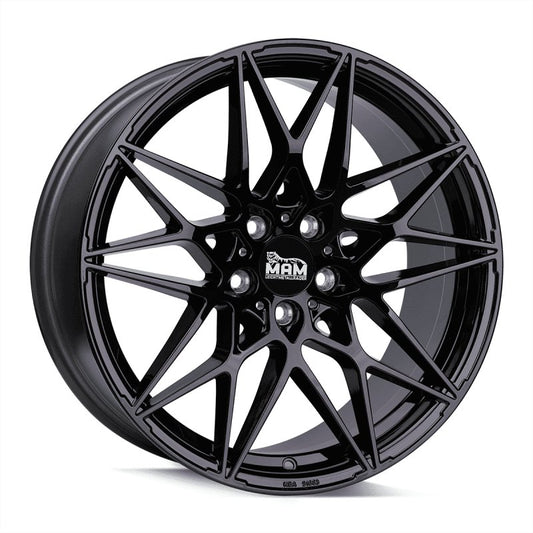 MAM Felgen B2 18, 8, 5, 112, 45, 72.6, black painted,
