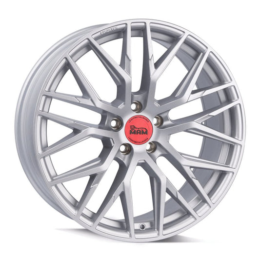 MAM Felgen RS4 16, 7, 4, 108, 35, 63.4, MATT SILVER PAINTED,