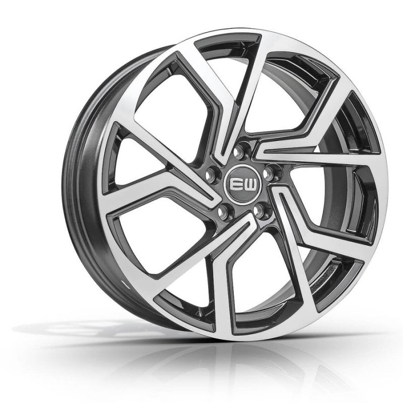 Elite Wheels CYCLONE 17, 7, 5, 100, 40, 57.06, PALLADIUM POLISHED,