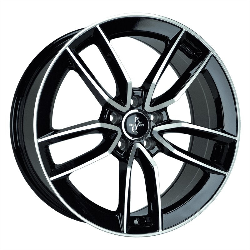 Keskin Tuning KT21 17, 7.5, 5, 108, 45, 72.6, BLACK FRONT POLISH,