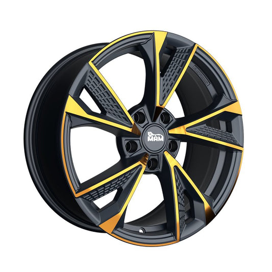 MAM Felgen RS6 18, 8, 5, 114.3, 45, 72.6, MATT BLACK FRONT COPPER,