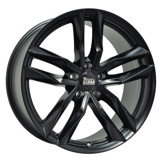 MAM Felgen RS3 16, 7, 5, 112, 38, 66.6, MATT BLACK PAINTED,