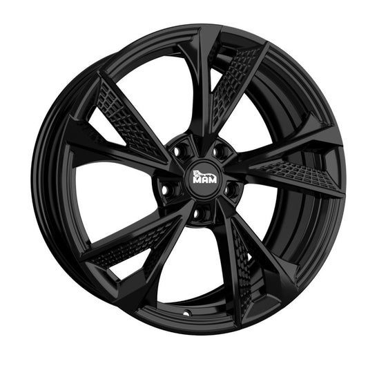 MAM Felgen RS6 17, 7.5, 5, 100, 35, 63.4, black painted,