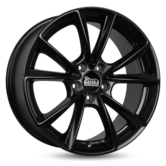 MAM Felgen A5 18, 8, 5, 112, 35, 66.6, MATT BLACK PAINTED,