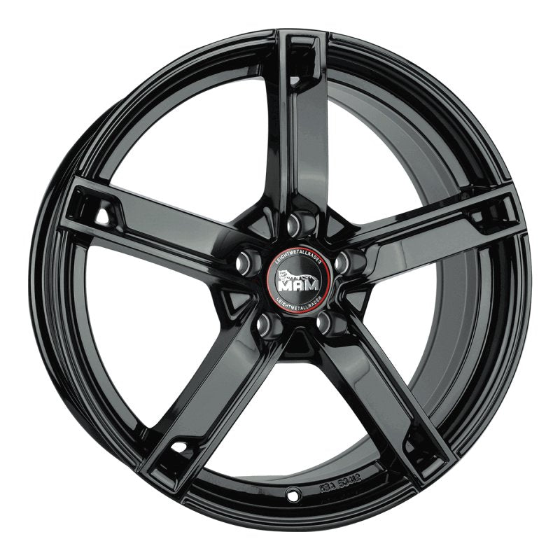 MAM Felgen W4 16, 6.5, 4, 100, 35, 63.4, black painted,