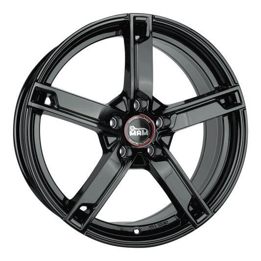 MAM Felgen W4 16, 6.5, 4, 100, 35, 63.4, black painted,