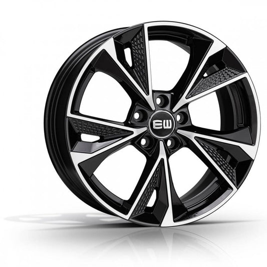 Elite Wheels LUSTER 19, 8, 5, 112, 35, 66.45, black polished,