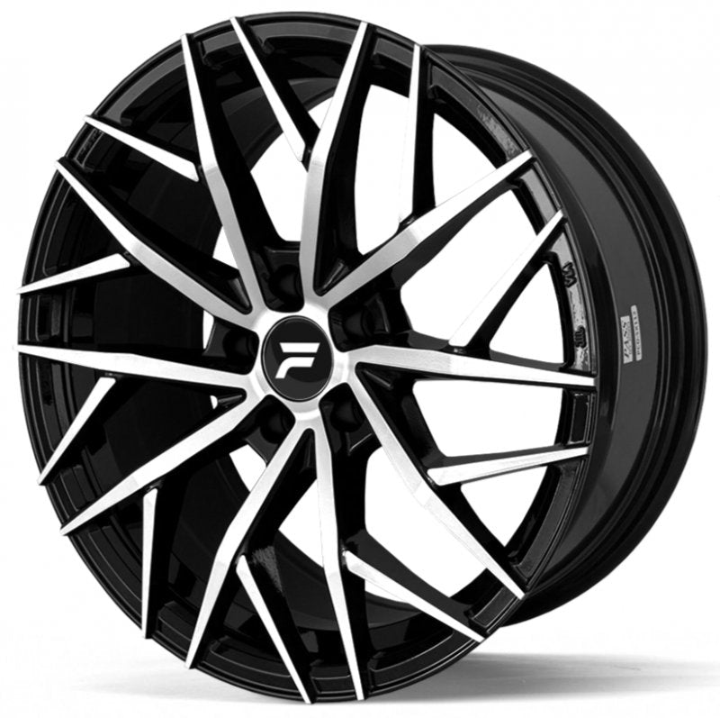 FLOWTEC VENTI 16, 7, 5, 114.3, 38, 73.1, black polish,