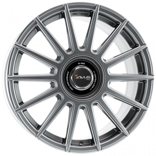 AVUS AC-M09 - DM09 18, 8, 5, 120, 30, 72.6, ANTHRACITE,