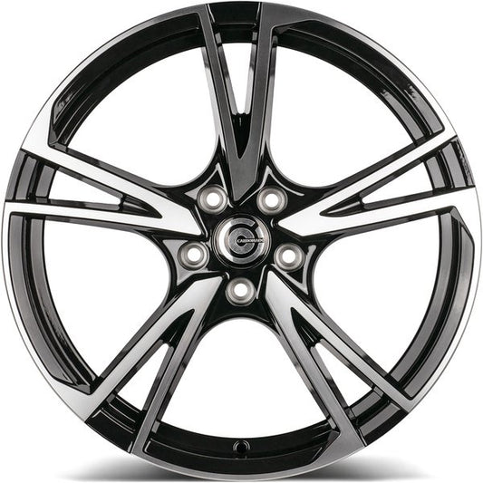 Janta aliaj Carbonado ADVANCED 8.5x19 5x112 et40  Black Front Polished