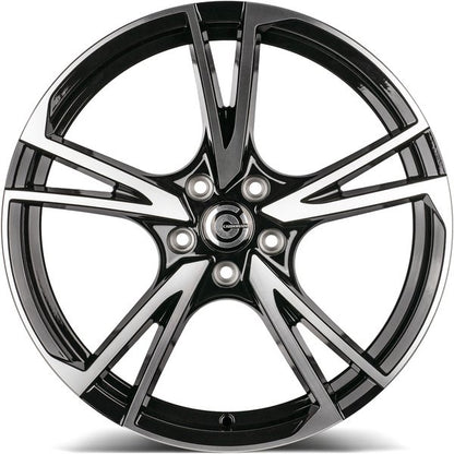 Janta aliaj Carbonado ADVANCED 8x18 5x112 et40  Black Front Polished