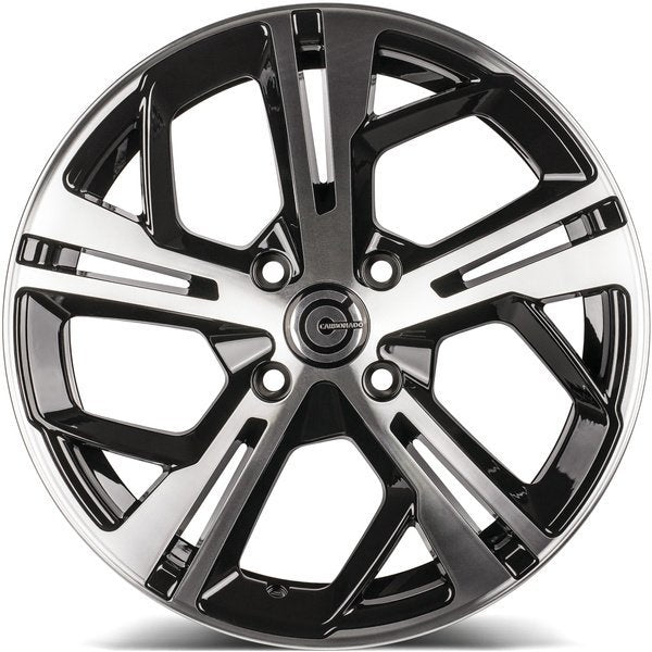 Janta aliaj Carbonado ANGERS 7x16 4x108 et20  Czarne Polerowany Front