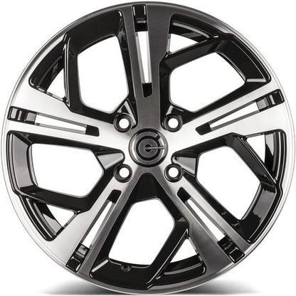 Janta aliaj Carbonado ANGERS 7x16 4x108 et20  Czarne Polerowany Front
