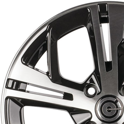 Janta aliaj Carbonado ANGERS 7x16 4x108 et20  Czarne Polerowany Front