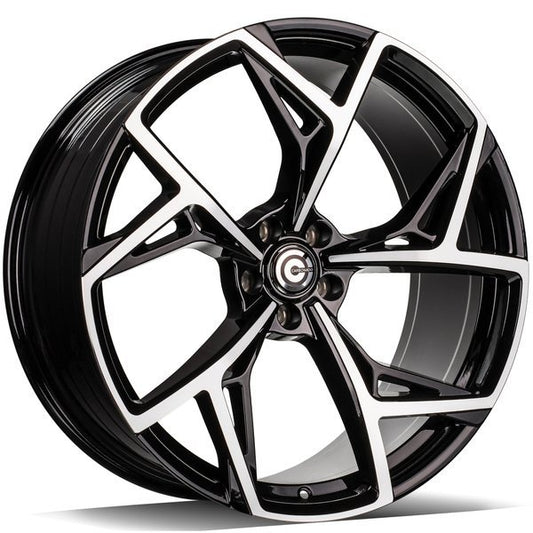 Janta aliaj Carbonado Blaster 9.5x22 5x112 et25  Black Front Polished