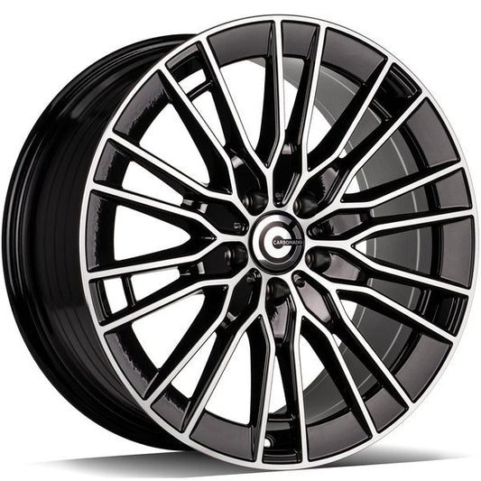 Janta aliaj Carbonado Brawl 8.5x20 5x112 et35  Black Front Polished