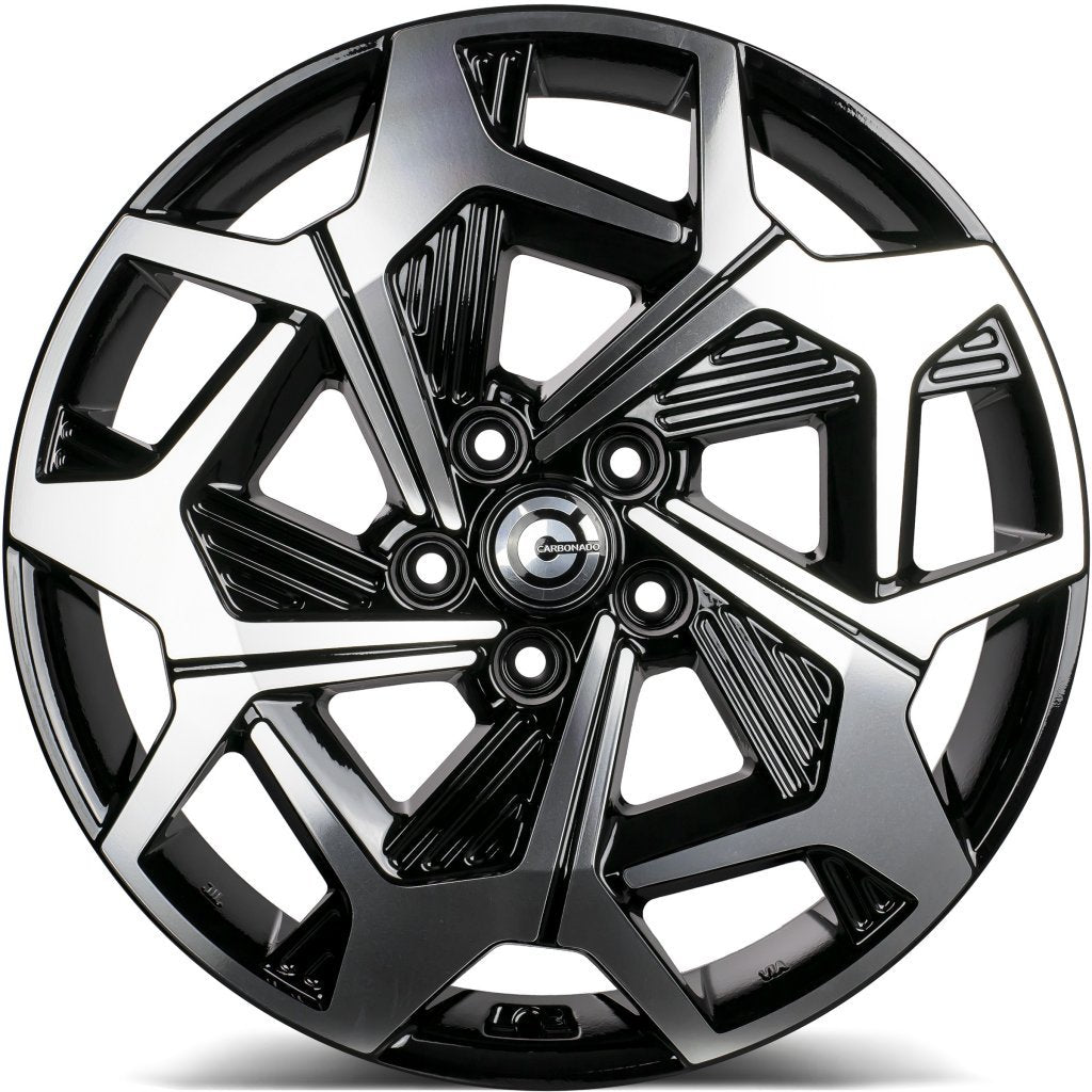 Janta aliaj Carbonado BULLET 7.5x19 5x114.3 et49  Black Front Polished