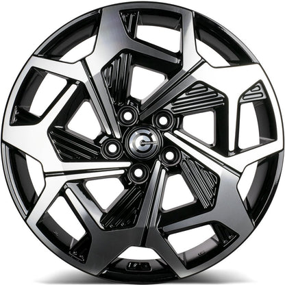 Janta aliaj Carbonado BULLET 7.5x19 5x114.3 et49  Black Front Polished