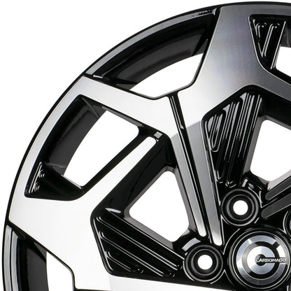 Janta aliaj Carbonado BULLET 7.5x19 5x114.3 et49  Black Front Polished