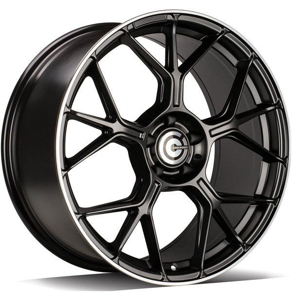 Janta aliaj Carbonado Chief 8.5x18 5x112 et35 MBLP - Deep Matt Black Lip Polished