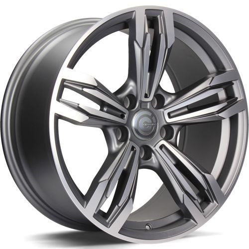 Janta aliaj Carbonado Dynamite 8.5x18 5x120 et30  Matt Anthracite Front Polished