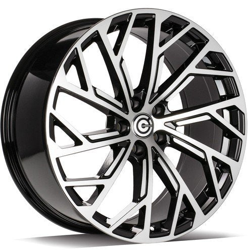 Janta aliaj Carbonado Eldorado 8x18 5x112 et35  Black Front Polished