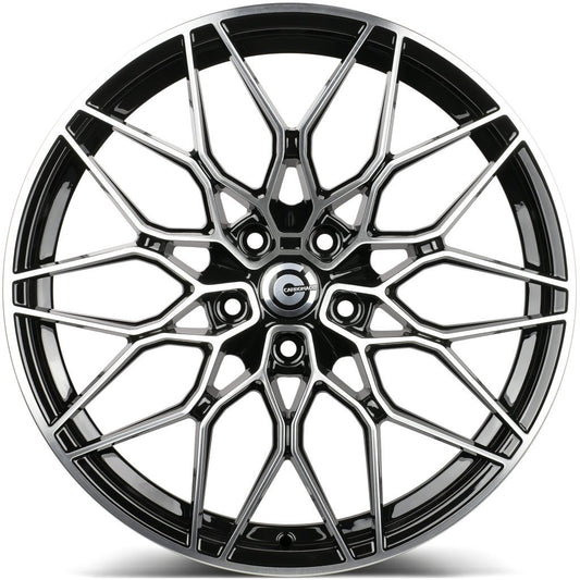 Janta aliaj Carbonado EMERALD 8x19 5x112 et25  Black Front Polished