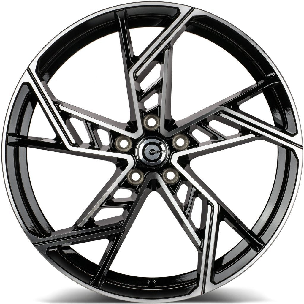 Janta aliaj Carbonado EVIL 10x22 5x112 et20  Black Front Polished