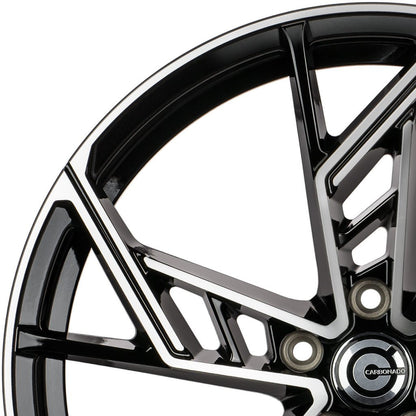Janta aliaj Carbonado EVIL 10x22 5x112 et20  Black Front Polished