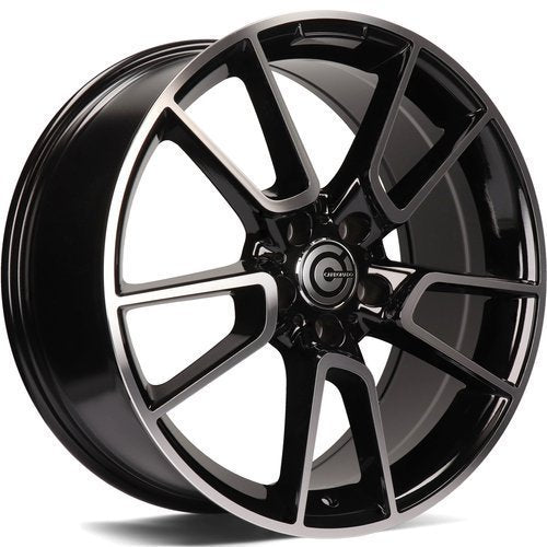 Janta aliaj Carbonado Excellent 8.5x19 5x112 et45  Black Front Polished