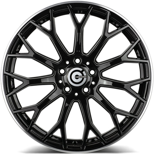 Janta aliaj Carbonado EXPERT 8x19 5x112 et35  Black Glossy Lip Polished