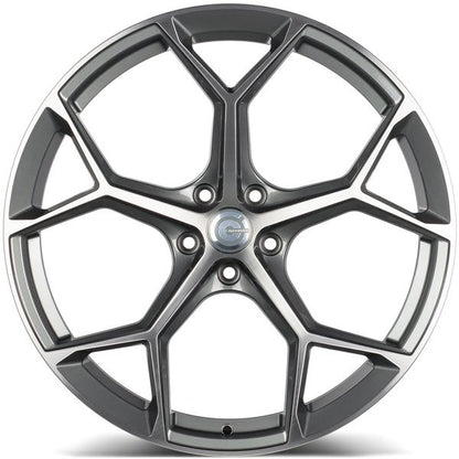 Janta aliaj Carbonado FANCY 9.5x21 5x112 et25 FP - Anthracite Front Polished