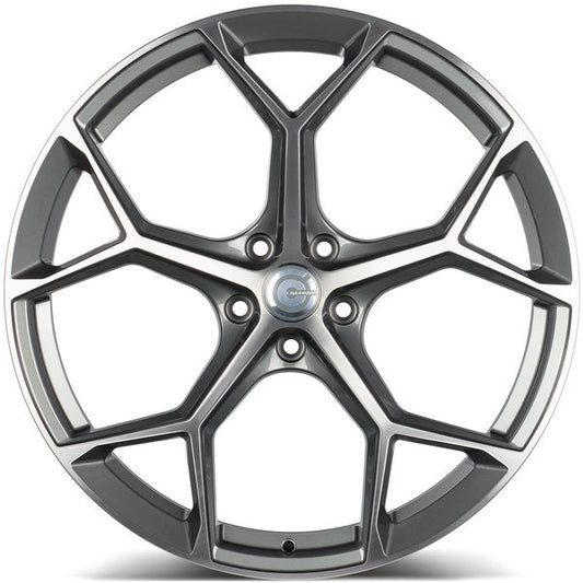 Janta aliaj Carbonado FANCY 9.5x21 5x112 et25 FP - Anthracite Front Polished
