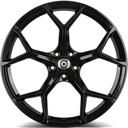 Janta aliaj Carbonado FANCY 9.5x22 5x112 et25  Black Glossy