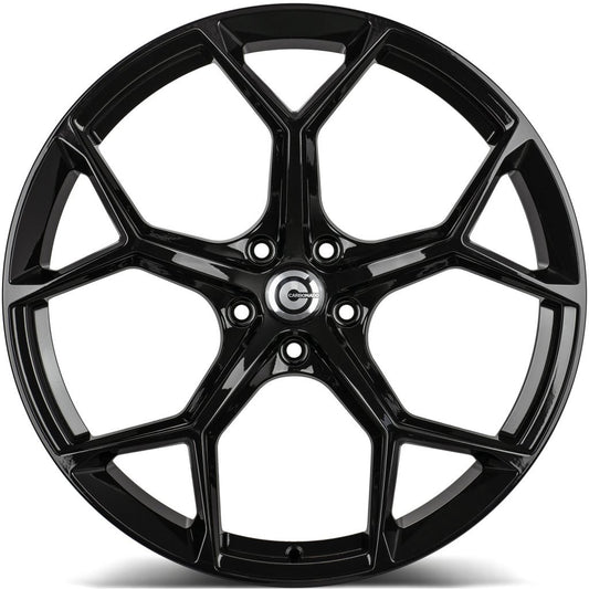 Janta aliaj Carbonado FANCY 9.5x22 5x112 et25  Black Glossy