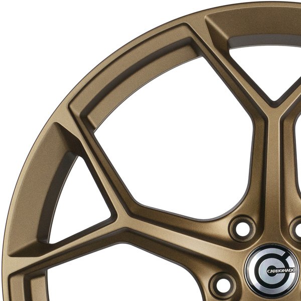 Janta aliaj Carbonado FANCY 8.5x19 5x112 et30 NB - Sand Bronze