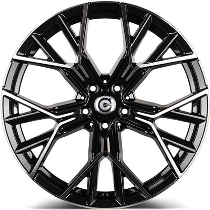 Janta aliaj Carbonado Fast 9.5x20 5x112 et35 FP - Black Front Polished