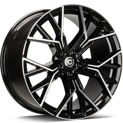 Janta aliaj Carbonado Fast 8.5x20 5x112 et28 FP - Black Front Polished