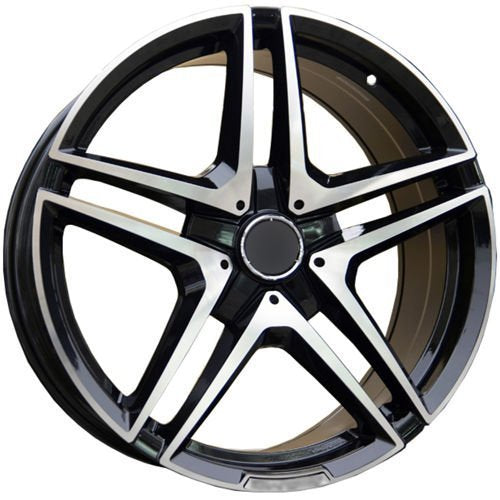 Janta aliaj Carbonado Giant 8x18 5x160 et50  Black Front Polished